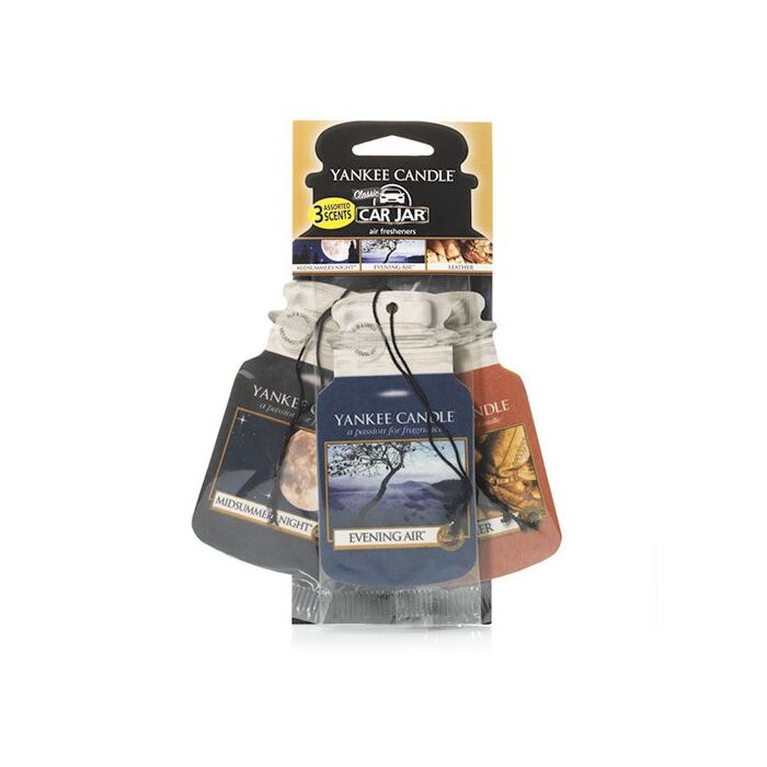 Yankee Candle Cruise Night Car Jar (3-Pack)-1